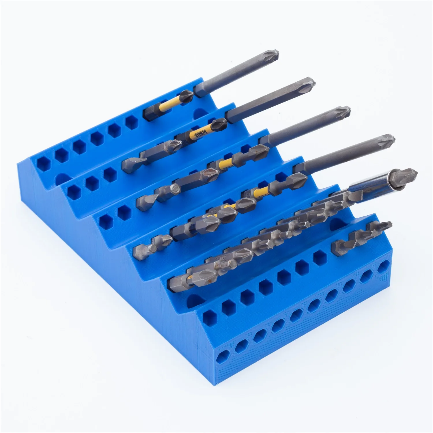 

Держатель шестигранных бит для инструментов, органайзер для бит Dewalt/Bosch, шестигранная отвертка 1/4 дюйма, органайзер для сверл, держатель шестигранных бит 1/4 дюйма