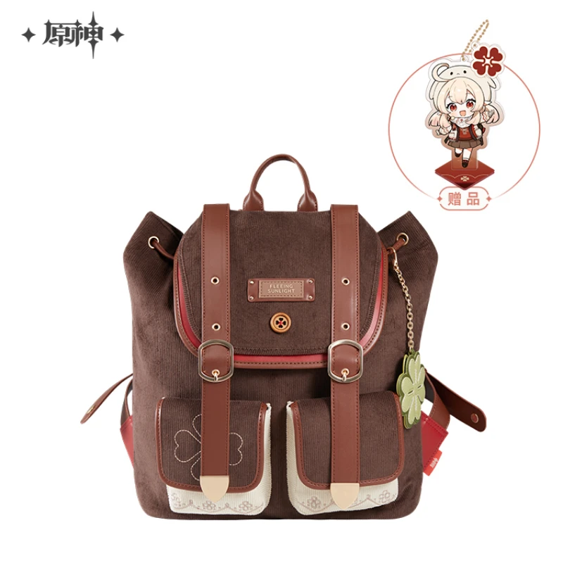 Genshin Peripheral Backpack Official Authentic Keli Theme Impression Series Backpack Boys and Girls Fashion Backpack Gift Toy