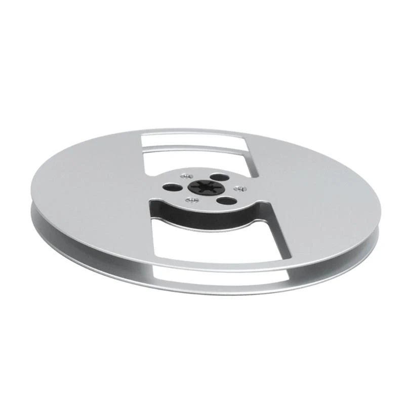 103F Aluminum Alloy 1/4inch 7inch Empty Reel for Reel to Reel Tape Recorders 2 Hole Takeup Reel for Open Reel Sound Deck