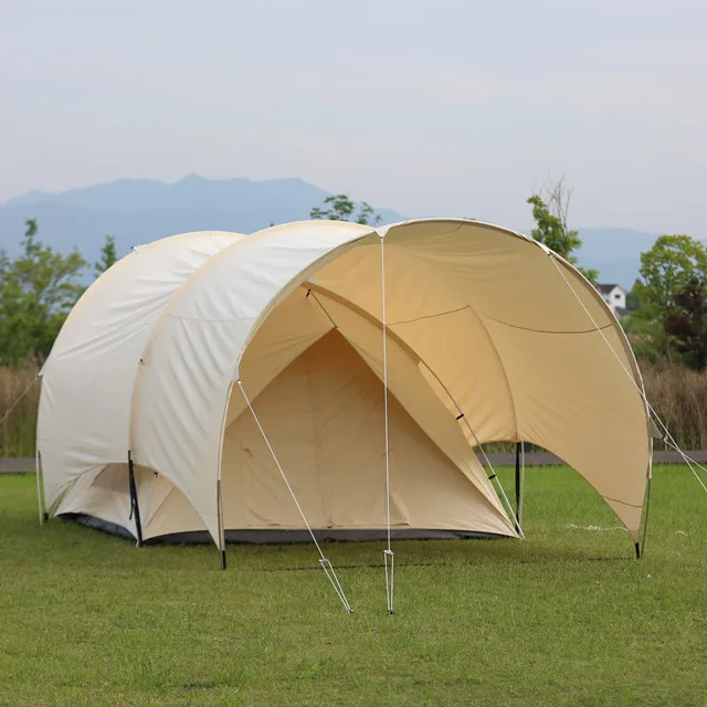 Outdoor Fantasy 5m Outdoor Katoenen Canvas Schaduwluifel voor Yurt Tent Family