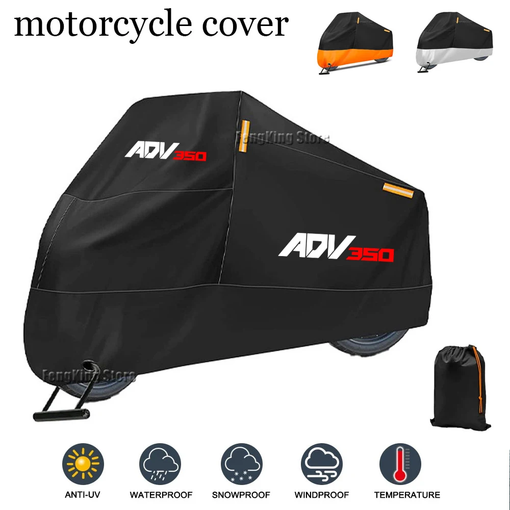 

Motorcycle Cover UV Protective Dustproof Snowproof Outdoors Rain Motorcycle Waterproof Cover For Honda ADV350 ADV 350 ADV150