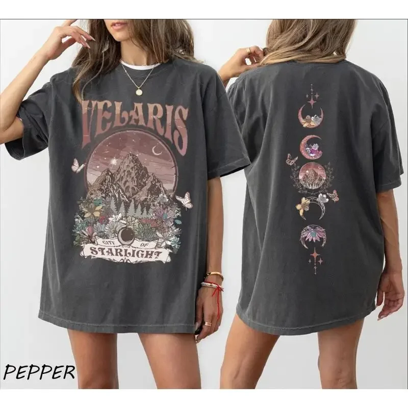 Velaris City Of Starlight Two Sided T Shirt The Night Court SweaT Acotar Dreams Book Lover