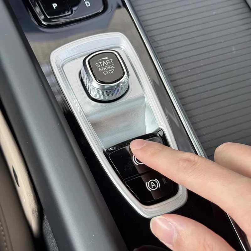 Car Electronic Handbrake Decoration Cover Interior Decoration Frame Trim for Volvo XC60 S90 XC90 2026 Accessories