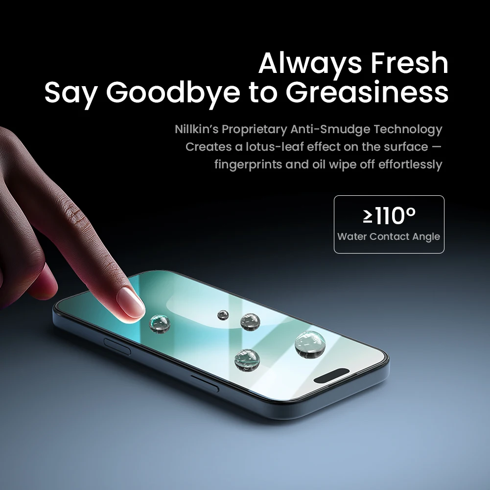 

Nillkin for iPhone 17 Pro Max 17 Air H+ Pro Anti-reflective Tempered Glass 9H Hardness Screen Protector For iPhone 17 Pro