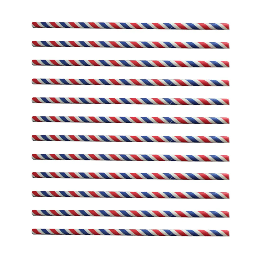 200Pcs Beautiful Food Grade Biodegradable Paper Straws Premium Disposable Straight Party Straws for Cocktails Smoothies Tea
