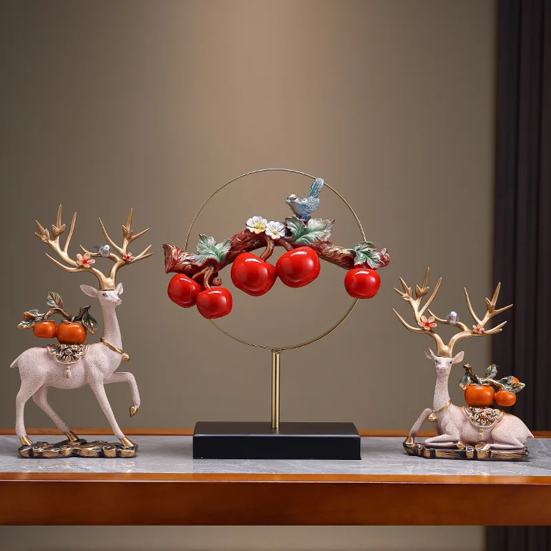 nouveau-style-chinois-tout-va-bien-kaki-ornement-salon-armoire-a-vin-armoire-murale-maison-pendaison-de-cremaillere-cadeaux