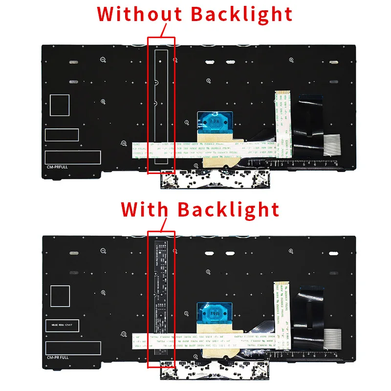 New RU Russian Backlit Keyboard for Lenovo Thinkpad E480 E490 T480S L480 T490 T495 L380 L390 Yoga L490 P43s E485 E495 Laptop