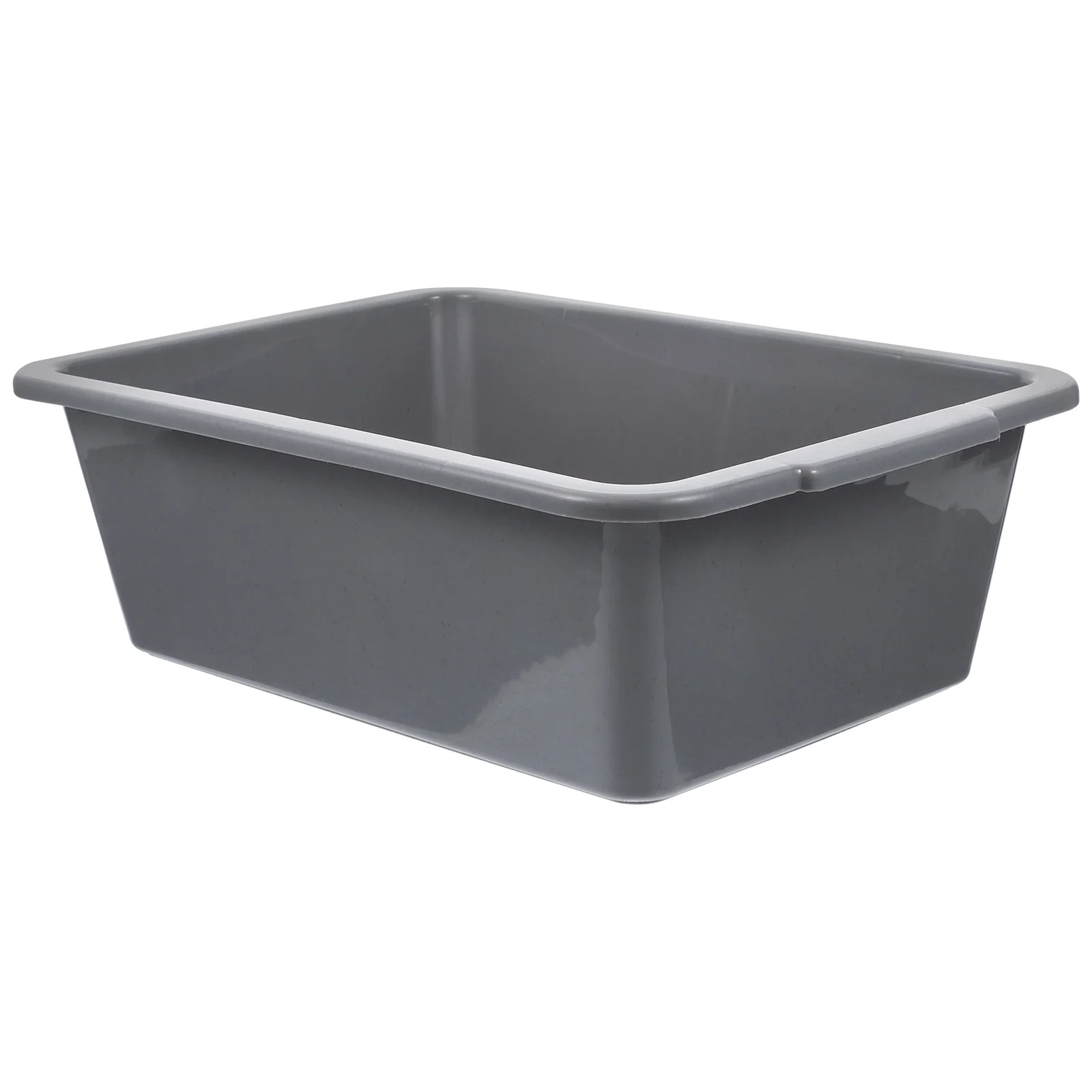 Extra Large Plastic Storage Bin Rectangular Bus Tub with Handles Multipurpose Utility Tote for Dishes Fruits Vegetables