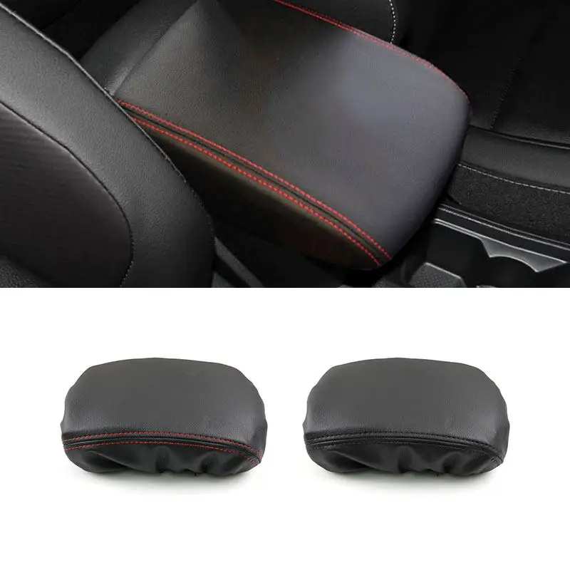 For VW T-roc Troc 2019 2020 2021 2022 2023 Car Styling Interior Center Console Armrest Box Cover Leather Trim