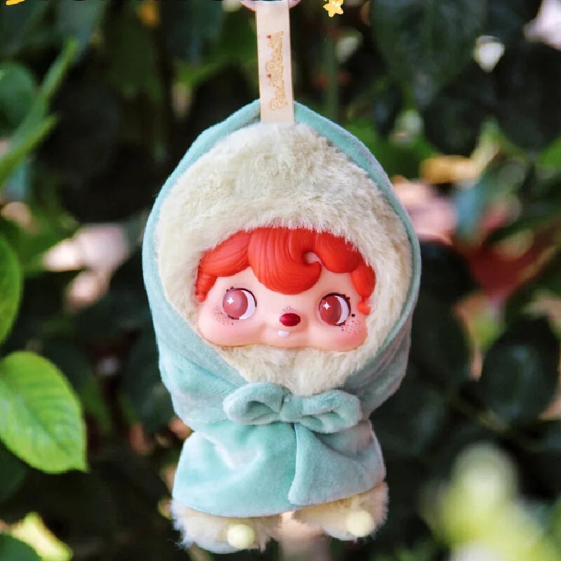 Pouka Pouka シリーズブラインドボックスかわいい漫画ビニール人形トレンディなデスクトップ置物飾りバックパックペンダントサプライズブラインドボックスおもちゃ