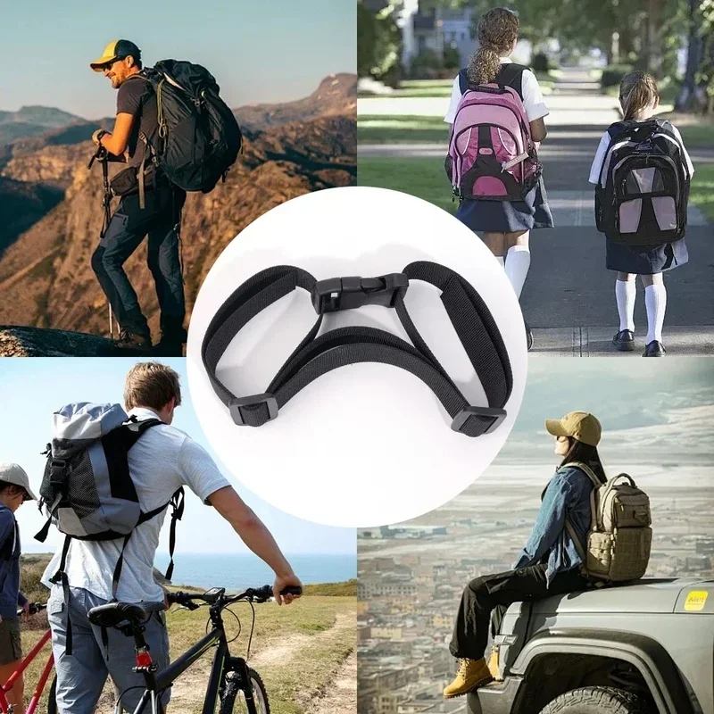 Backpack Nylon Non-Slip Shoulder Straps Outdoor Accessories Backpack Strap Backpack Fixed Adjustable Shoulder Straps