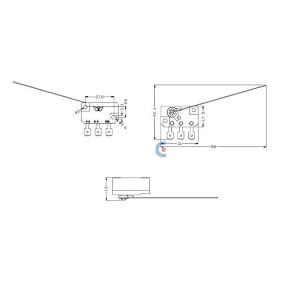 5Pcs Micro Switches For Arcade Change-Coin Acceptor High Quality Coin-operated Long-pin Microswitch Replacement Accessories