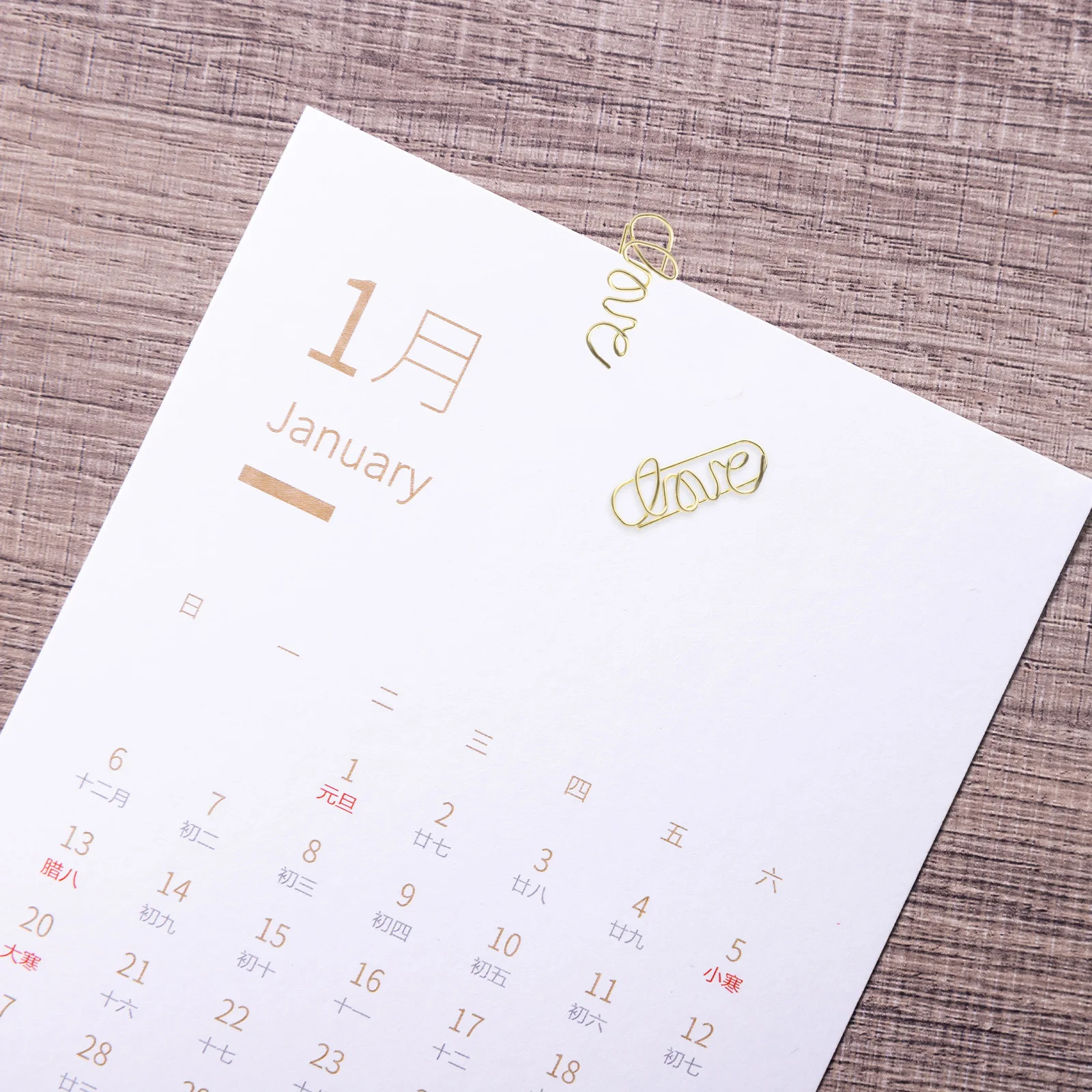 

50Pcs Delicate Metal Paper Clips Small Office Document Fixing Book Reading Decorative Multi-Use Practical Daily Life Stationery