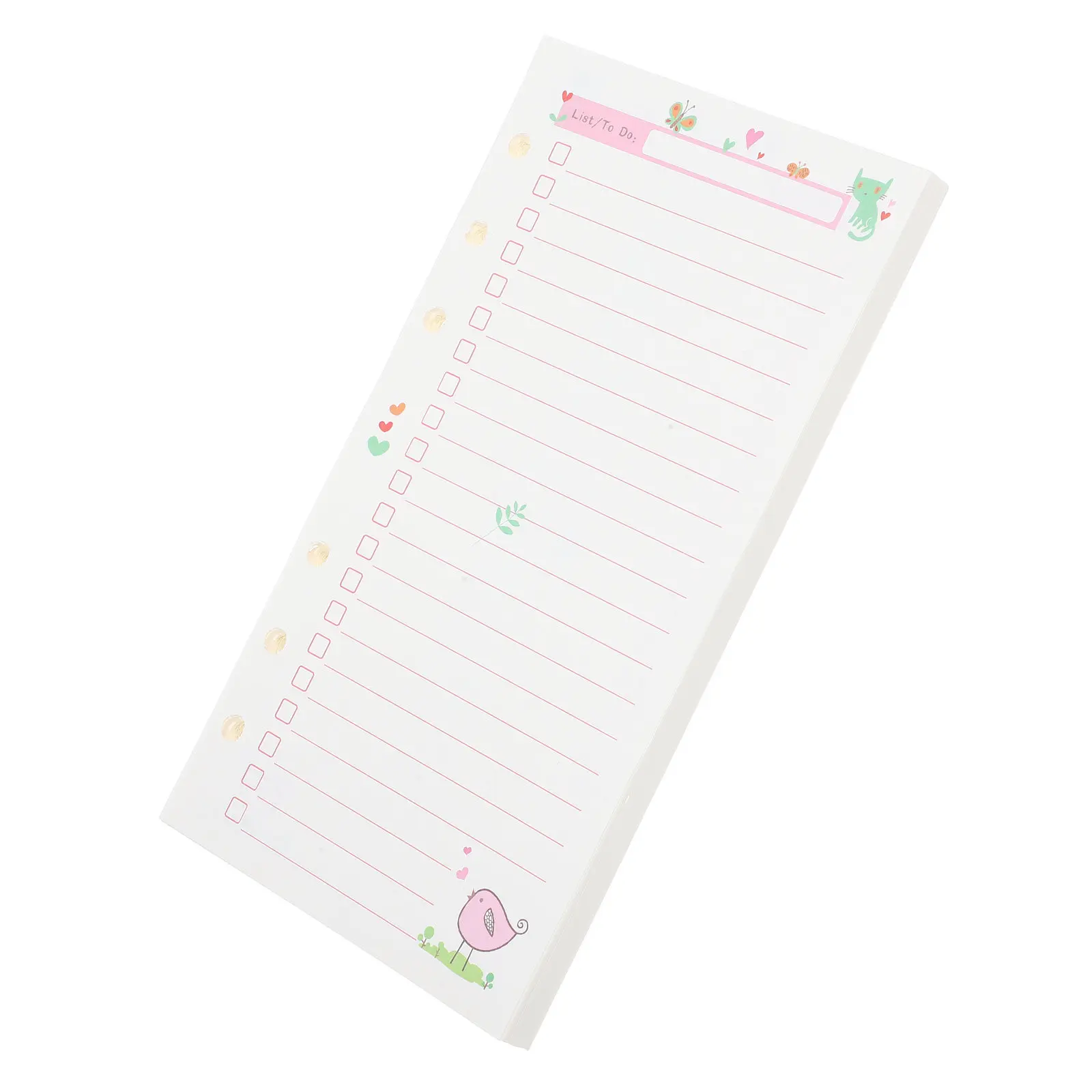 

Notepad Replacement Refills Loose Leaf Notebook Paper Planner Refill Binder A6 Thick Smooth Writing Paper Student Office Travel