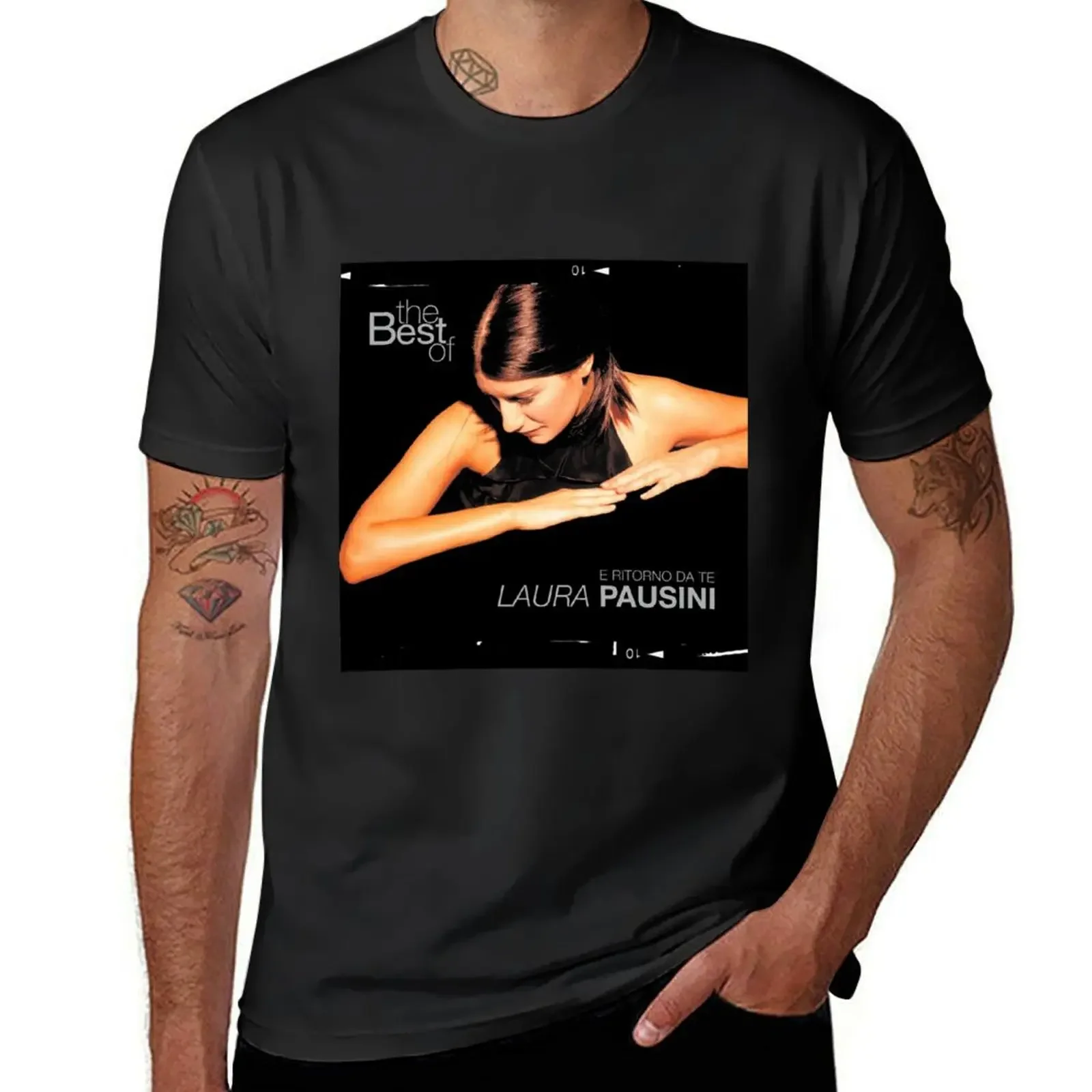 

Laura Pausini the best of laura pausini e ritorno da te T-Shirt cotton graphic tees anime t shirts mens t shirts pack
