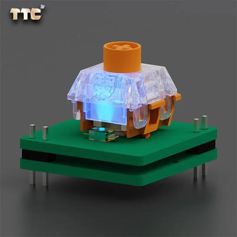 TTC Switch RGB Tiger 5 Pins 45 gf Linear Switches Quick Press E-Sports Gaming Mechanical Keyboard Switch Tiger Totem