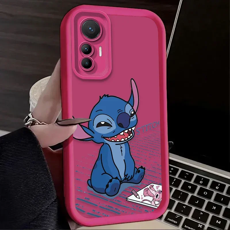 Funda de teléfono de punto de dibujos animados de Disney para Xiaomi Mi 15 Ultra 14 13 12 12S 12X 11 Lite 5G NE 13T 12T 11T 14T Pro cubierta trasera a prueba de golpes