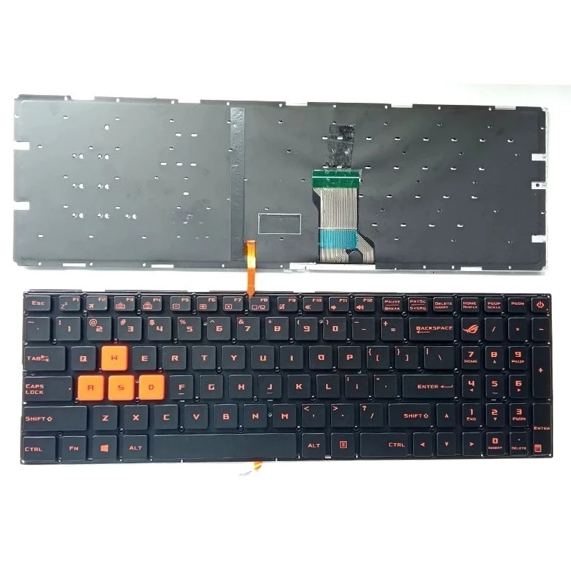 For ASUS FX60VM ZX60V GL502VT VM VS GL702 FX502 S5V S7VT Laptop Keyboard Replacement