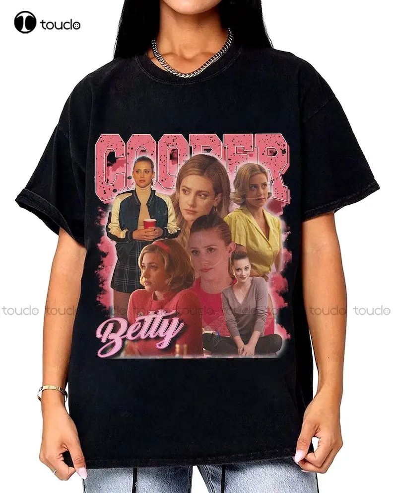 Betty Cooper Retro 90S Vintage Shirt, Lili Reinhart, Betty Cooper Riverdale, Archie Comics, Betty Cooper Riverdale Series Movie