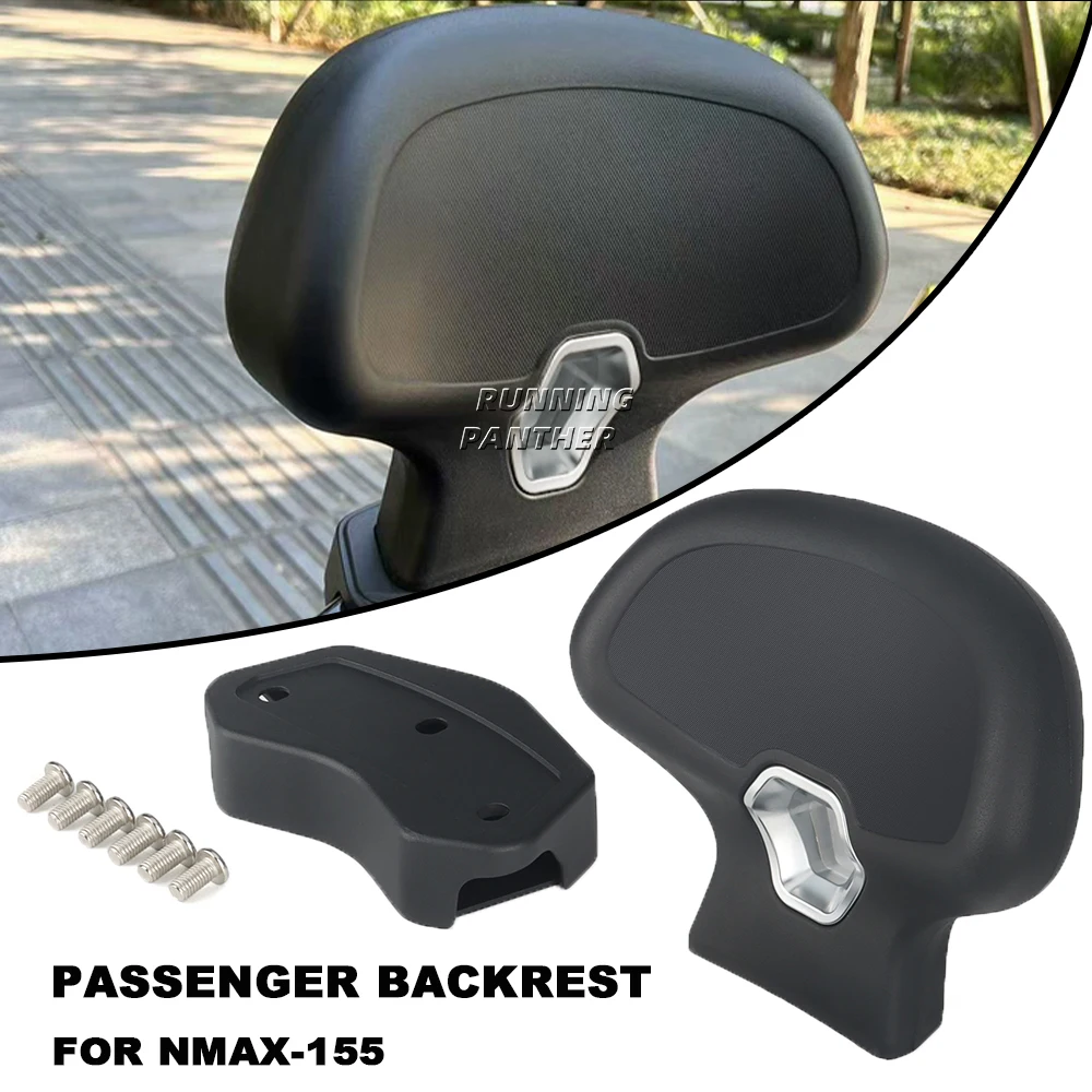 Motorcycle Accessories Rear Passenger Seat Backrest Cushion Backrest Cushion Suitable for YAMAHA nmax155 NMAX155 Nmax 155