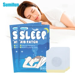 12/24/48pcs New Improve Sleep Patch Relieve Anxiety Headache Stress Medical Plaster Improve Insomnia Body Relax Massage Sticker