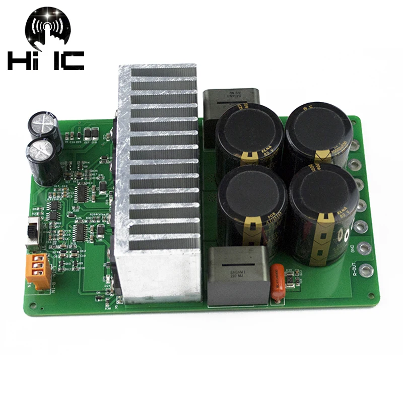 High Power Class D เครื่องขยายเสียงดิจิตอล HiFi Audio IRS2092S Amplificador สามารถสะพาน
