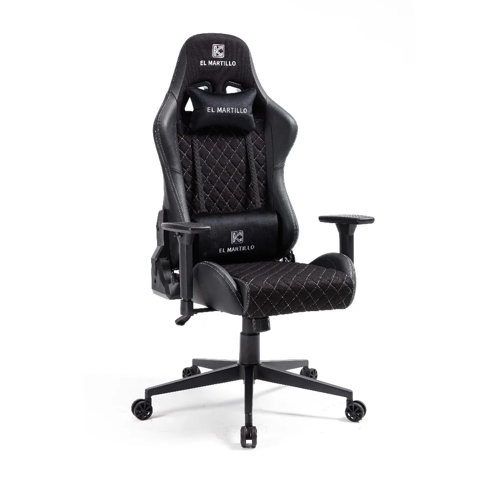Ergonomic Racing Style Gaming Chair with Lumbar Pillow Comfortable Computer Chair for Gamers view 2