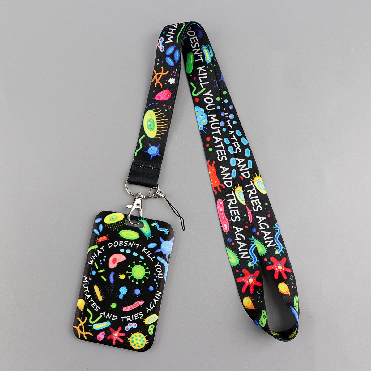 Soporte para credenciales médicas, cordones para llaves, correa para el cuello, tarjeta de identificación, correas para teléfono de gimnasio, soporte para insignia USB, cuerda para colgar DIY
