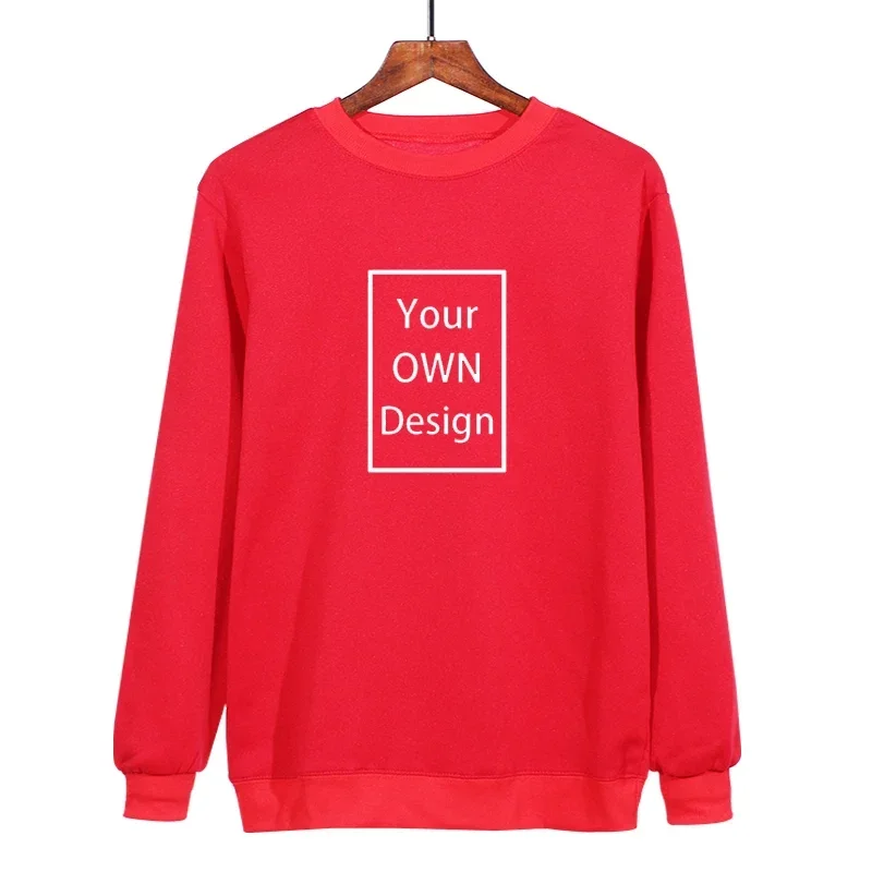 Your OWN Design Brand Logo/Picture Custom Men Women DIY Hoodie Sweatshirts Casual Hoody Clothing 10 Color Loose Fashion New 2023