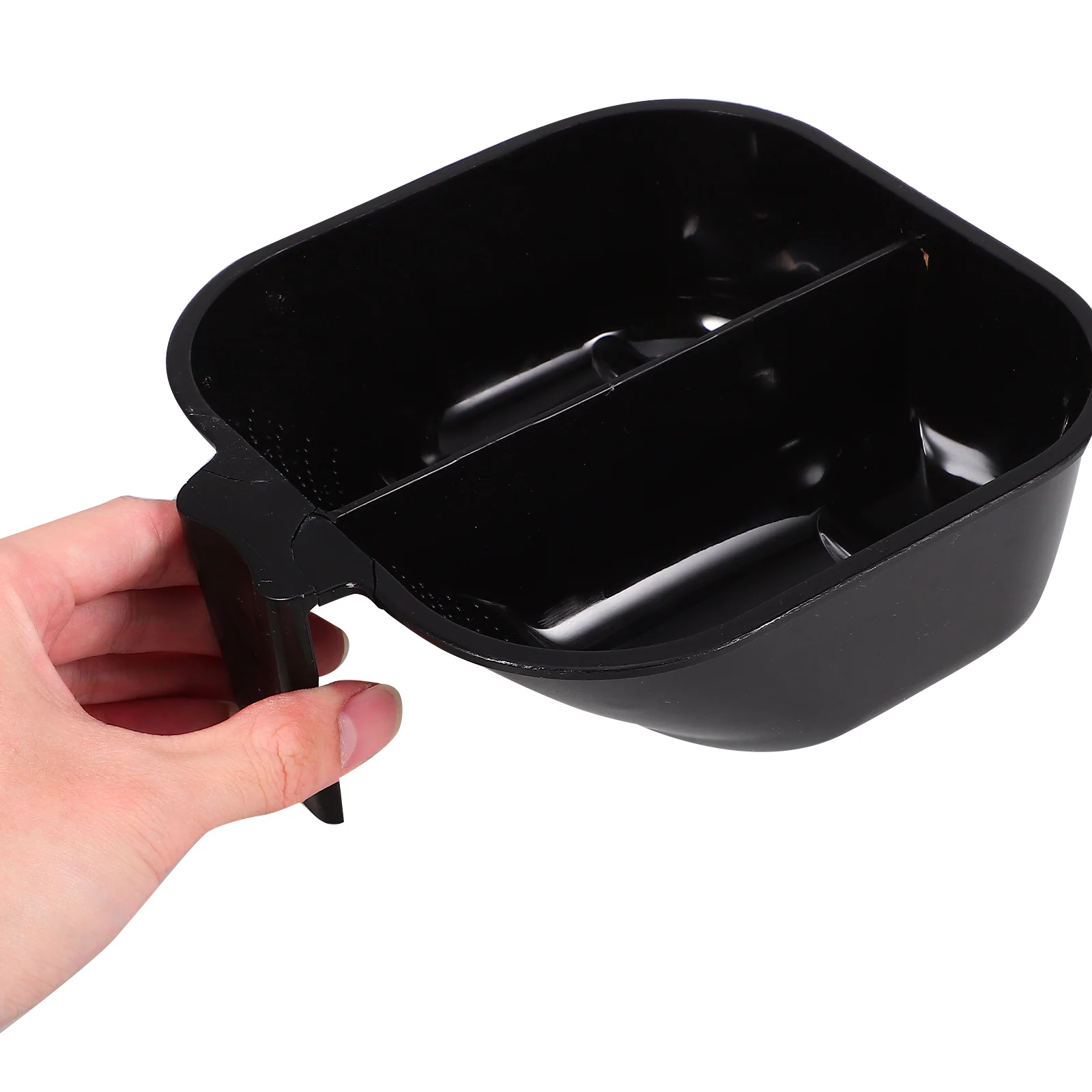 

Baked Oil Bowl Hair Dye Coloring Mixing Tinting Tool Large Plastic Salon DIY Set Color Bowls Hairstylist Black Professional