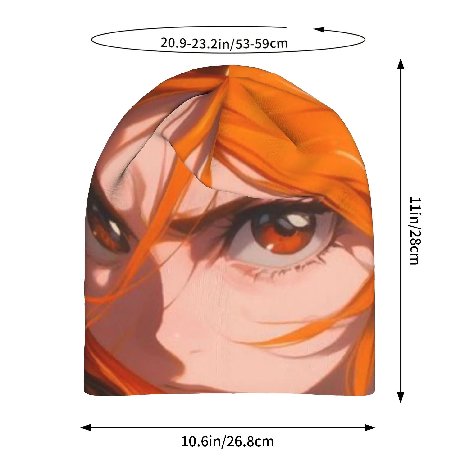 Orihime Inoue (2) Fashion Caps For Men Women Bleach Ski Caps Soft Bonnet Hats Skullies & Beanies Hat view 6