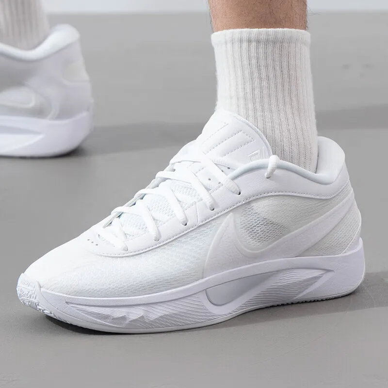 Zapatos Nike para hombre 2025, zapatos de deportes nuevos de primavera, juego de entrenamiento, zapatos de baloncesto acolchados y cómodos de tendencia a la moda, FV1293-100