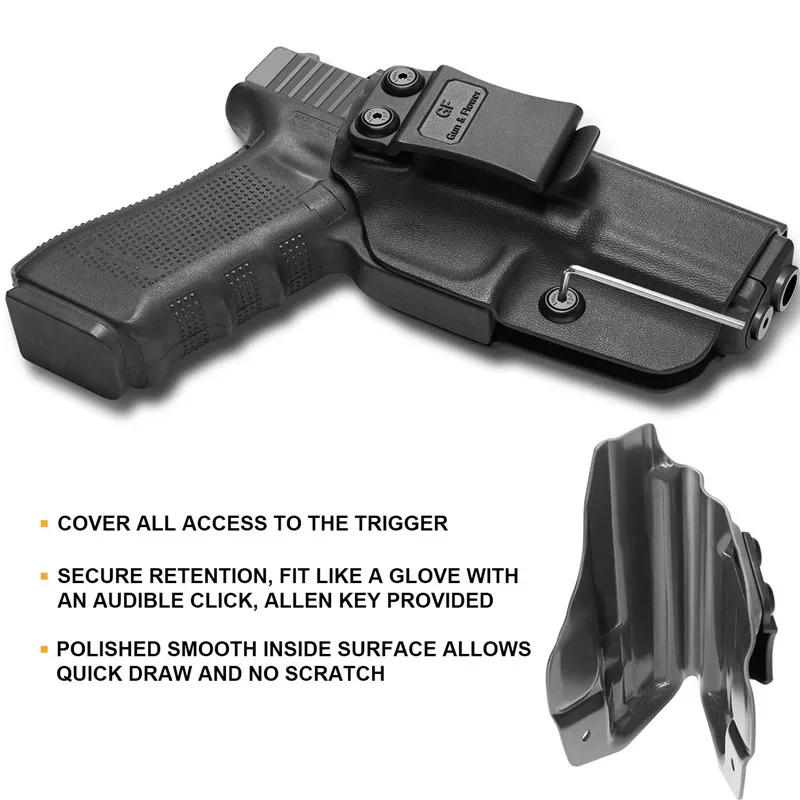 Kydex IWB fondina per Taurus G3 G3 Toro cintura interna con Clip da cintura mano destra Compact Taurus G3 disponibile trasporto nascosto