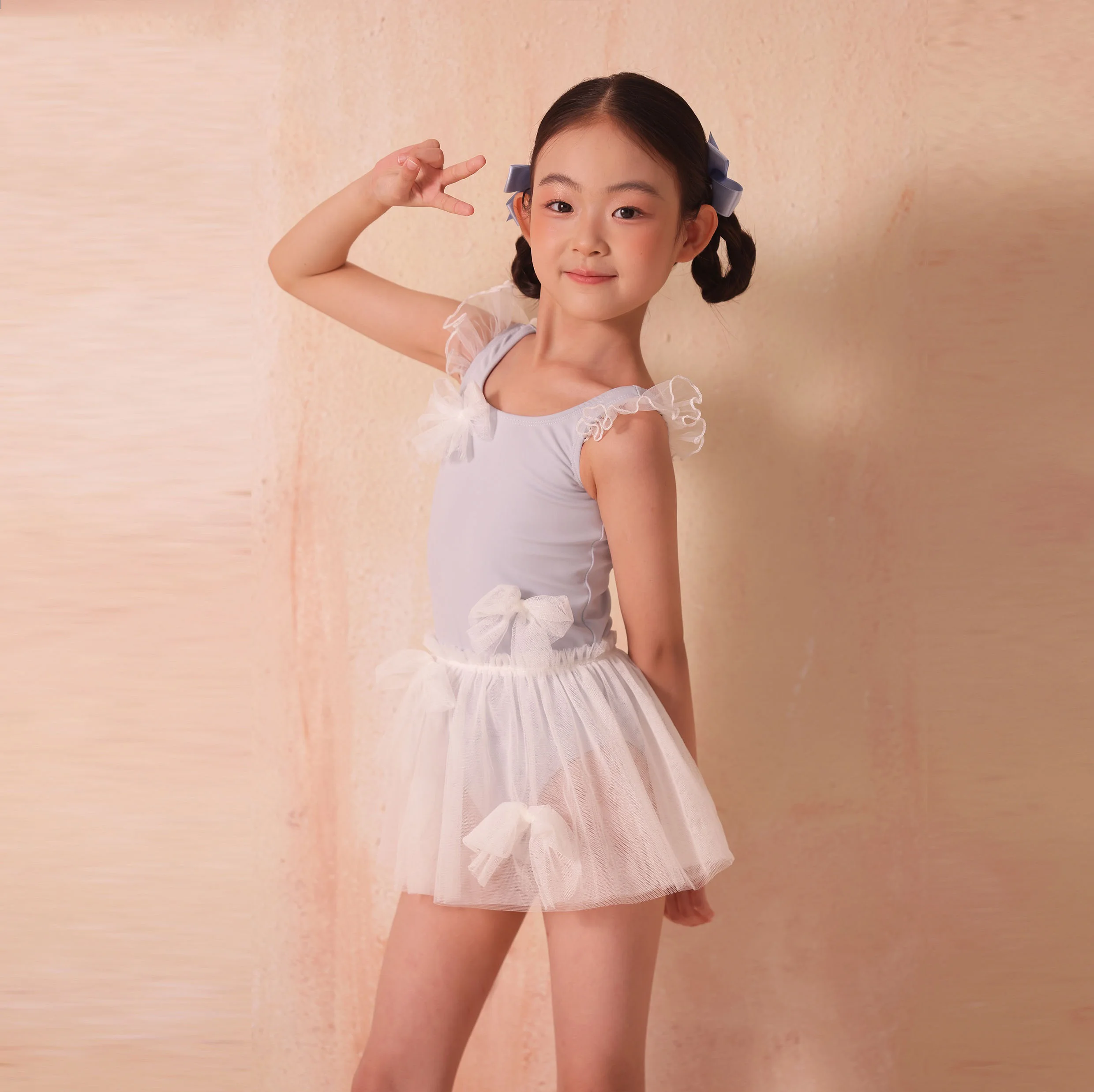 Neue Mädchen Latin Dance Kleid Leistung Kostüm Top Spitze Rock Outfit Kinder Ballett Wettbewerb Dance Wear Kleidung DQL11855