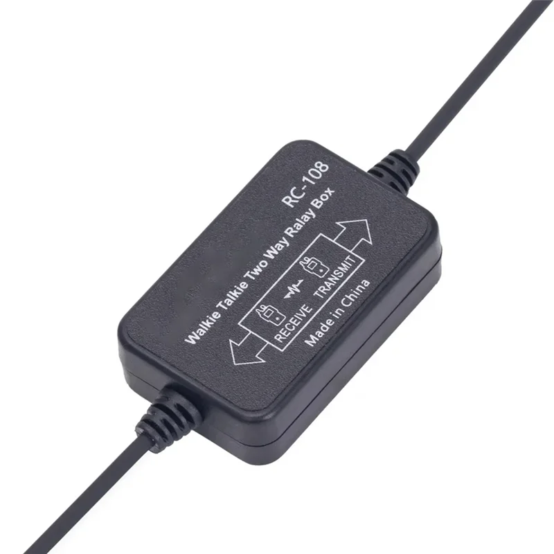 ABKI-RC-108 휴대용 무전기 중계기 박스 BF-888S용 - 바오펑, TYT, 우순, 푸싱 K 포트 호환