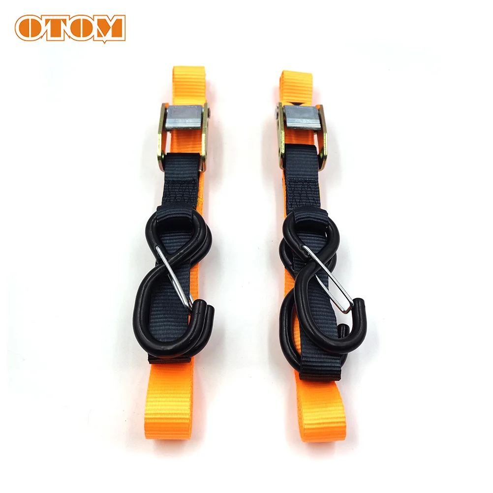 OTOM Motorcycle Fixed Strap Tension Rope Quick Release Buckle Universal Tie Downs For HONDA YAMAHA SUZUKI KAWASAKI KTM EXC CRF