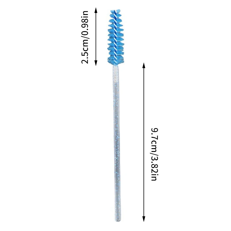 Brosses à cils pour les yeux, outils d'extension, baguettes applicateur de mascara, Végétcosmétiques, 50 pièces à vendre