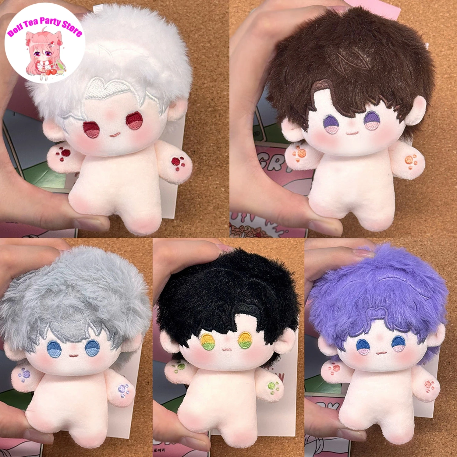 

Game Love and Deepspace Sylus Rafayel Zayne Xavier Caleb Adorable Cotton Doll Body 10CM Cute Plush Toys Pendant Cosplay Gifts