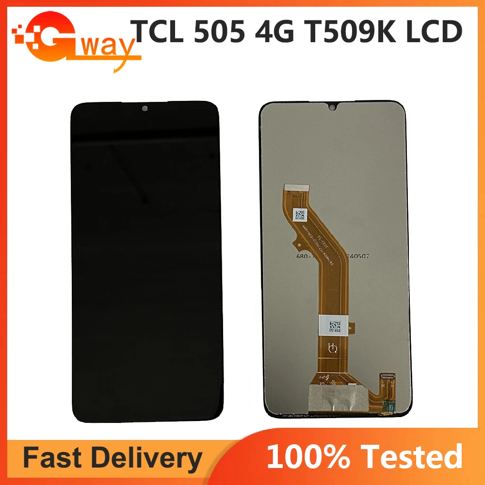 

Original Tested 6.75" For TCL 505 4G T509K LCD Display Screen Touch Panel Digitizer For TCL 505 T509K 4G LCD Sesnor