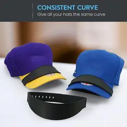Adjustable Hat Brim Bending Tool Hat Brim Bender Hat Shaper Plastic Hat Curve Band Tool Reusable Convenient Shaper Hat Curving