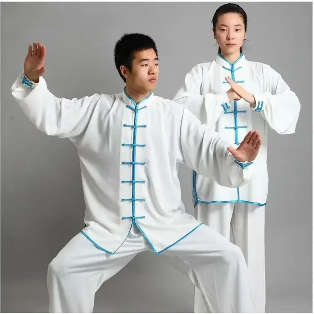 Kung Fu Uniform Chinese Traditional Clothing Wushu TaiChi Men Women KungFu Costume Suit