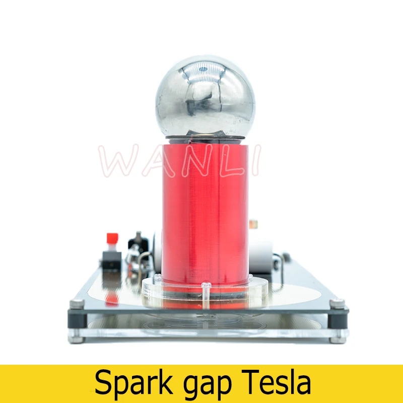 Super Mini Artificial Lightning Generator Tesla Coil High Conversion Efficiency Scientific Experimental Equipment