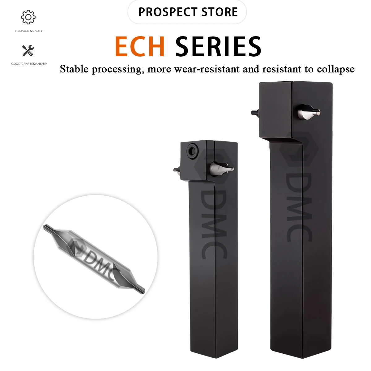 

ECH-2020K04 2525M04 3232P05 Токарный станок с числовым программным управлением Держатель инструмента для центральной дрели Боковой фиксированный тип Плотный стиль Режущий инструмент Серия ECH