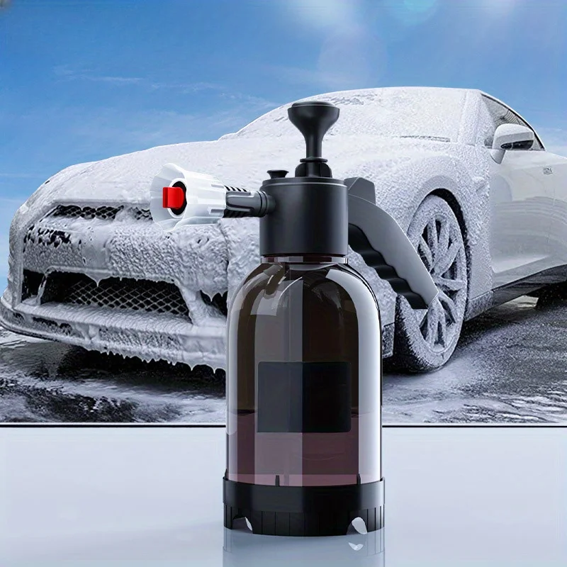 

Manual Foam Sprayer Pneumatic Cleaning Machine High Pressure Car Wash Spray Bottle with PP for and Auto Cleaning