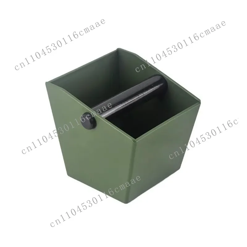 Barista Tools Removable Knock Stick and Non-Slip Rubber Base Square Coffee Grounds ABS Durable Espresso Knock Box