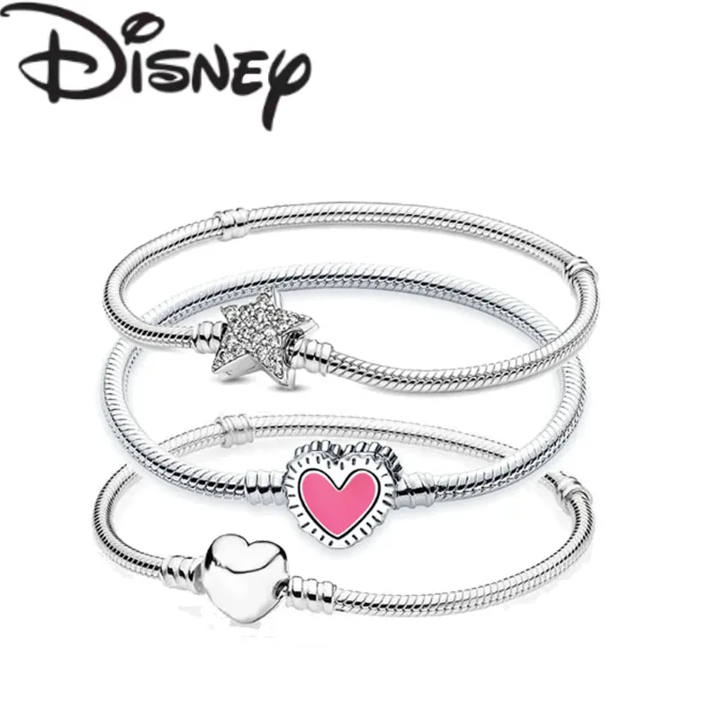 

Disney 2025 New Fashion Creative Love Bracelet Suitable for Women Senior Exquisite Charm Jewelry Gifts Senior Jewelry Wholesale