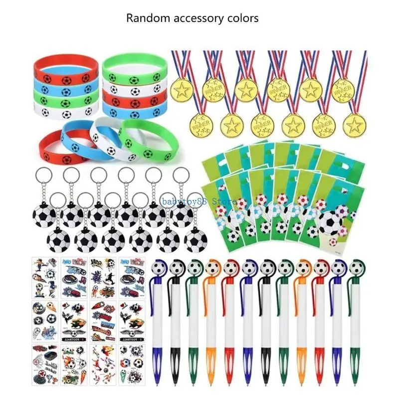 Y4UD Mix & Matching Creative Football DIY Jewelry Set for Fashion Styles Combinations