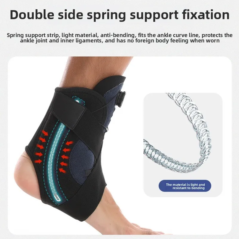 

1PC Ankle Braces Bandage Straps Sports Safety Adjustable Ankle Support Protector Ankle Fracture Sprain Sprain Ligament Strain