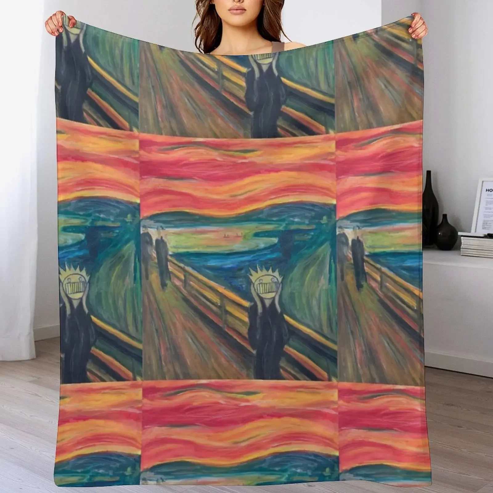 

Крик, или WEEN Плед-накидка: Долговечное, мягкое плюшевое одеяло для повседневного использования