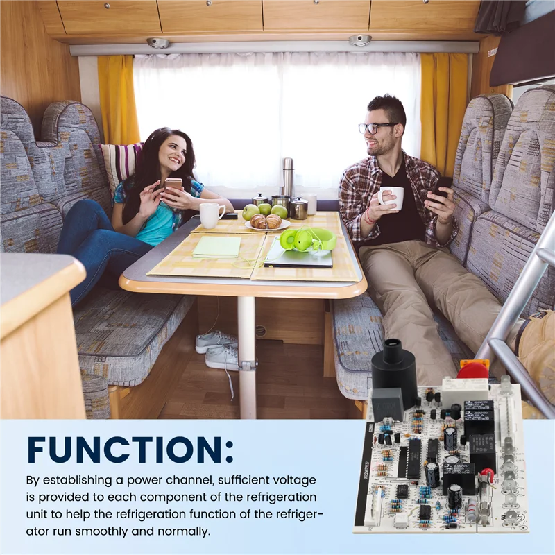 

A80X-628661 Комплект печатных плат переменного тока для холодильника на колесах для кемпингового прицепа для серии N41X N51X N6X N1095, серия 1200